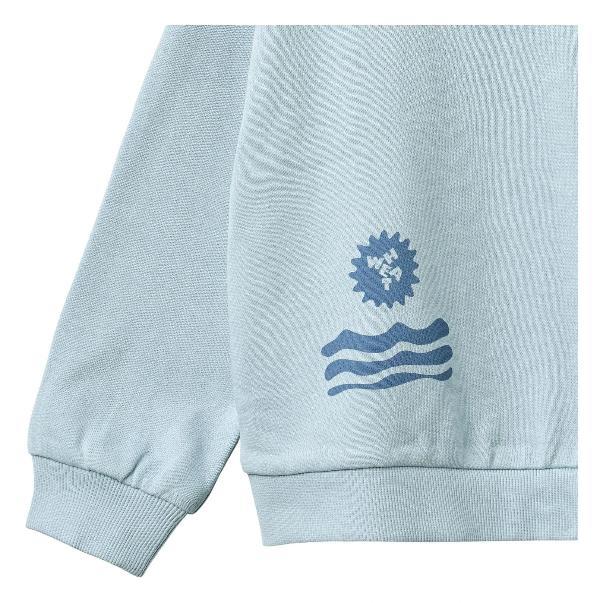 Wheat - Casey Organic Cotton Sweatshirt | Light Blue