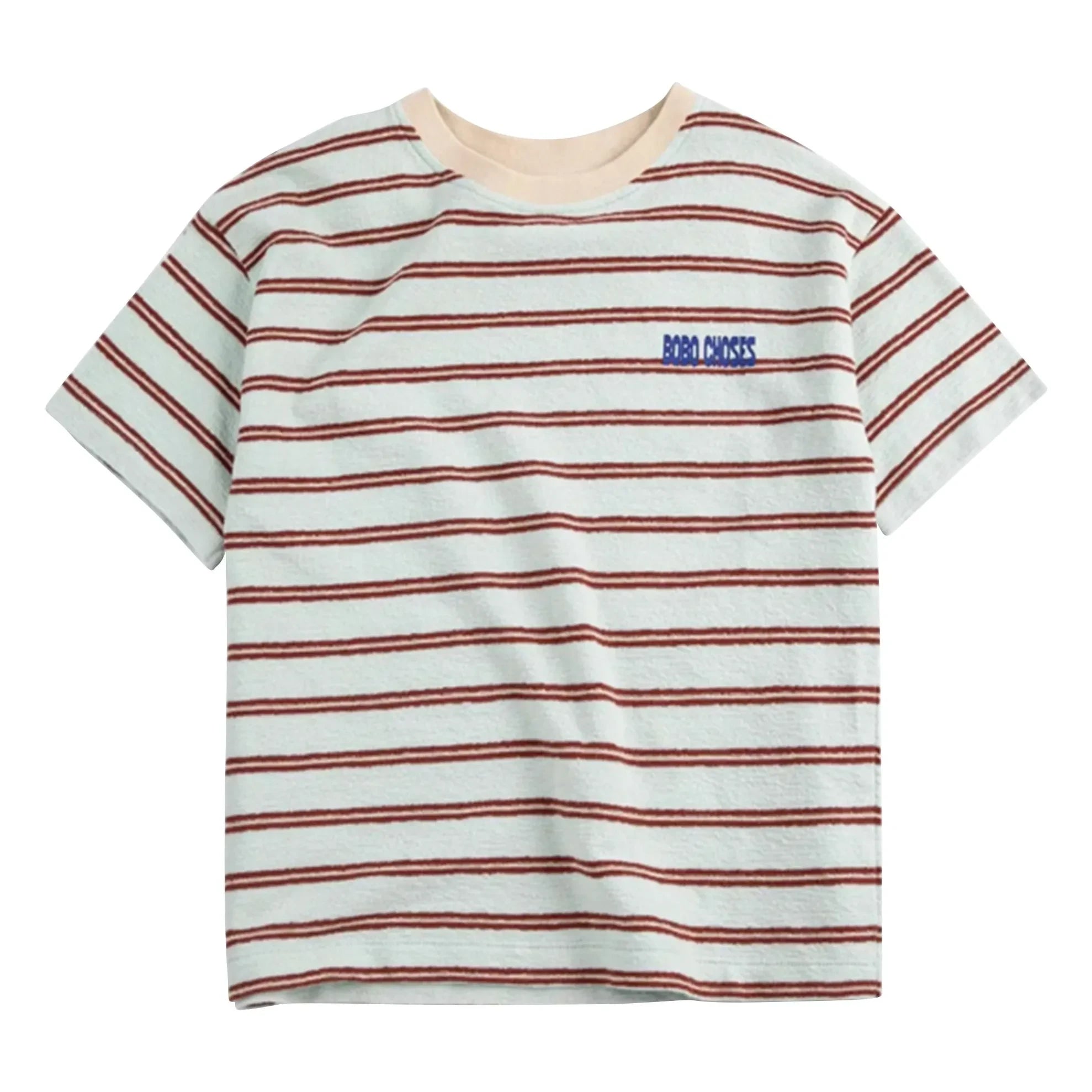 Bobo Choses - Bobo Choses Striped T-Shirt | Light Blue