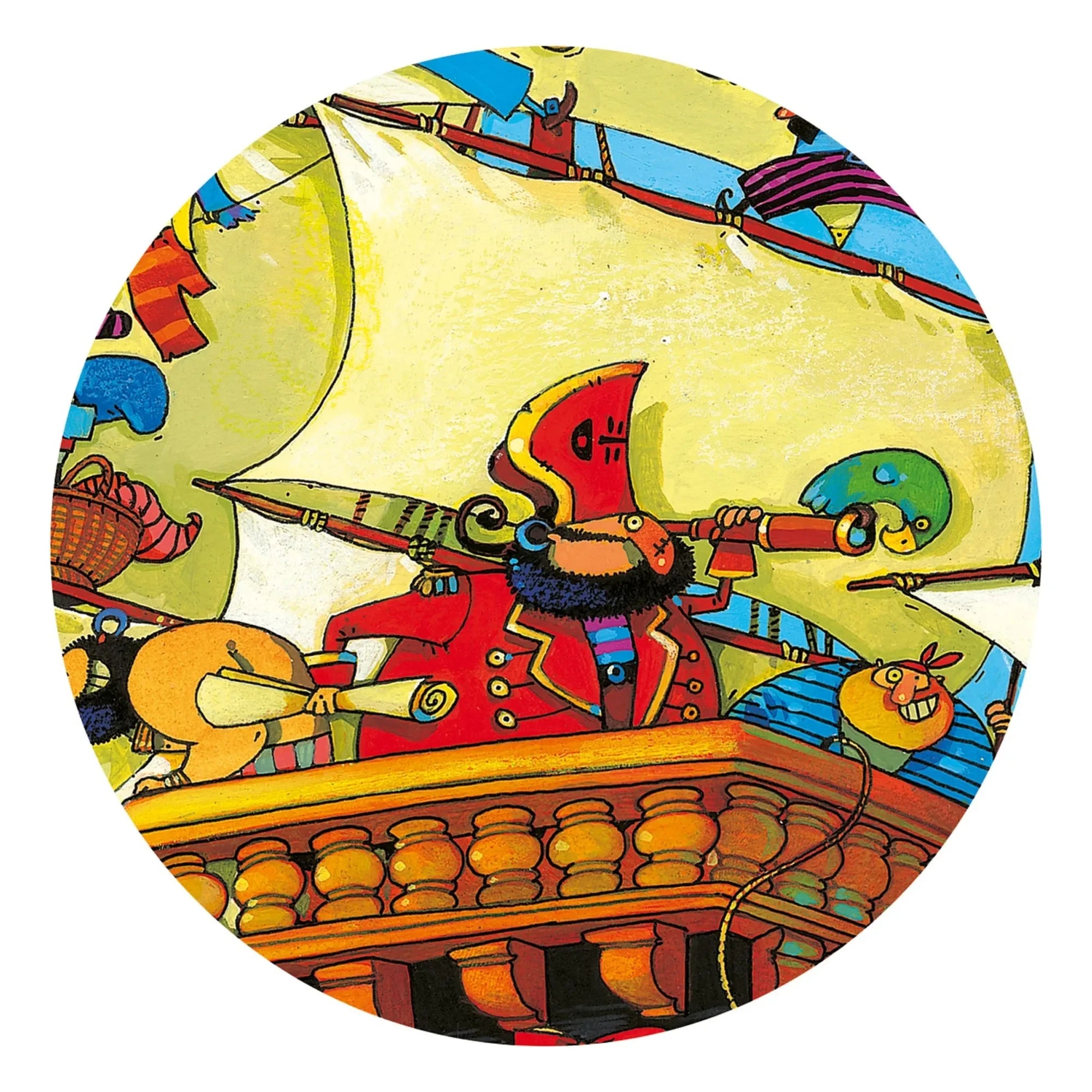 Djeco - Barbarossa's Ship Puzzle - 54 Pieces