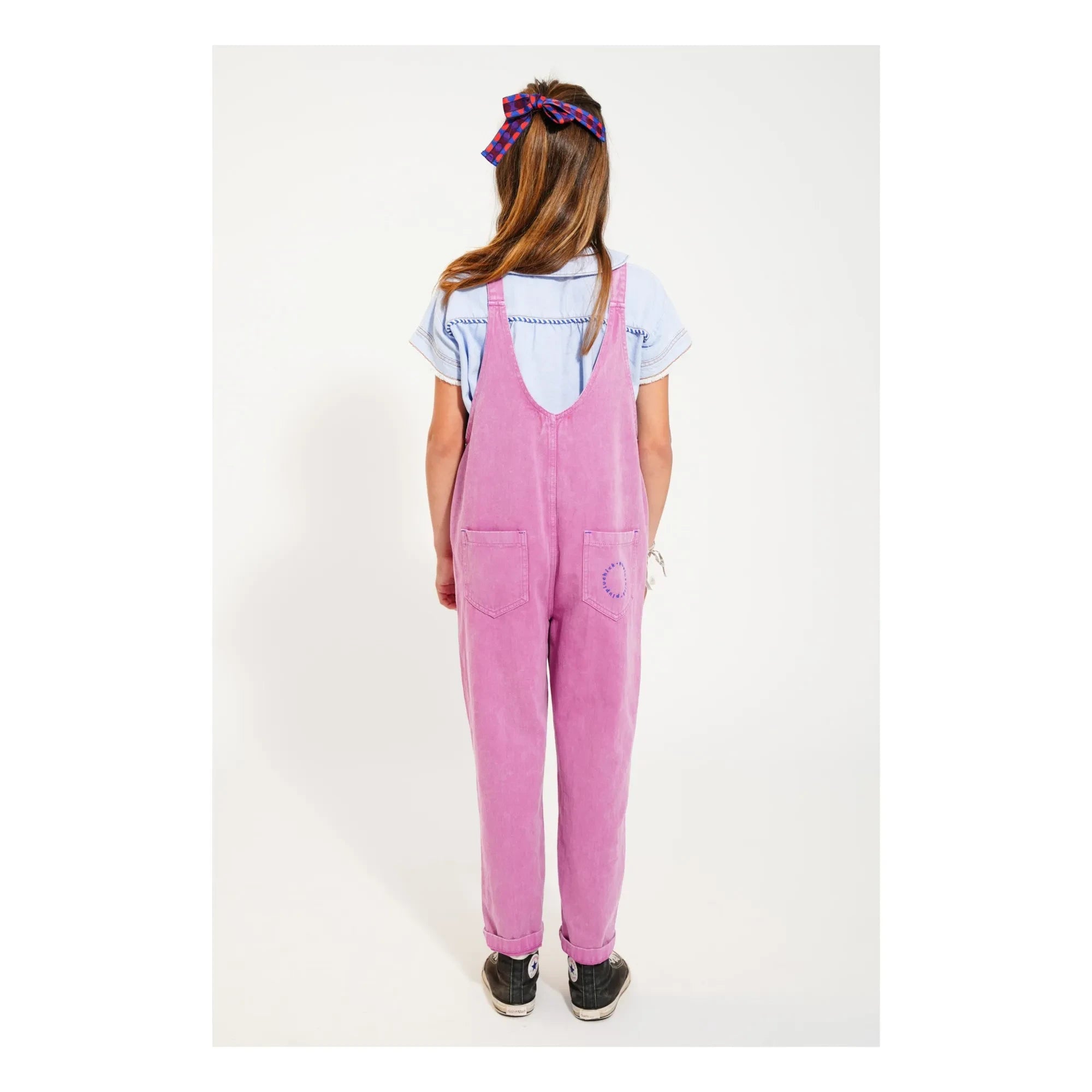 Piupiuchick - Cotton Romper | Fuchsia