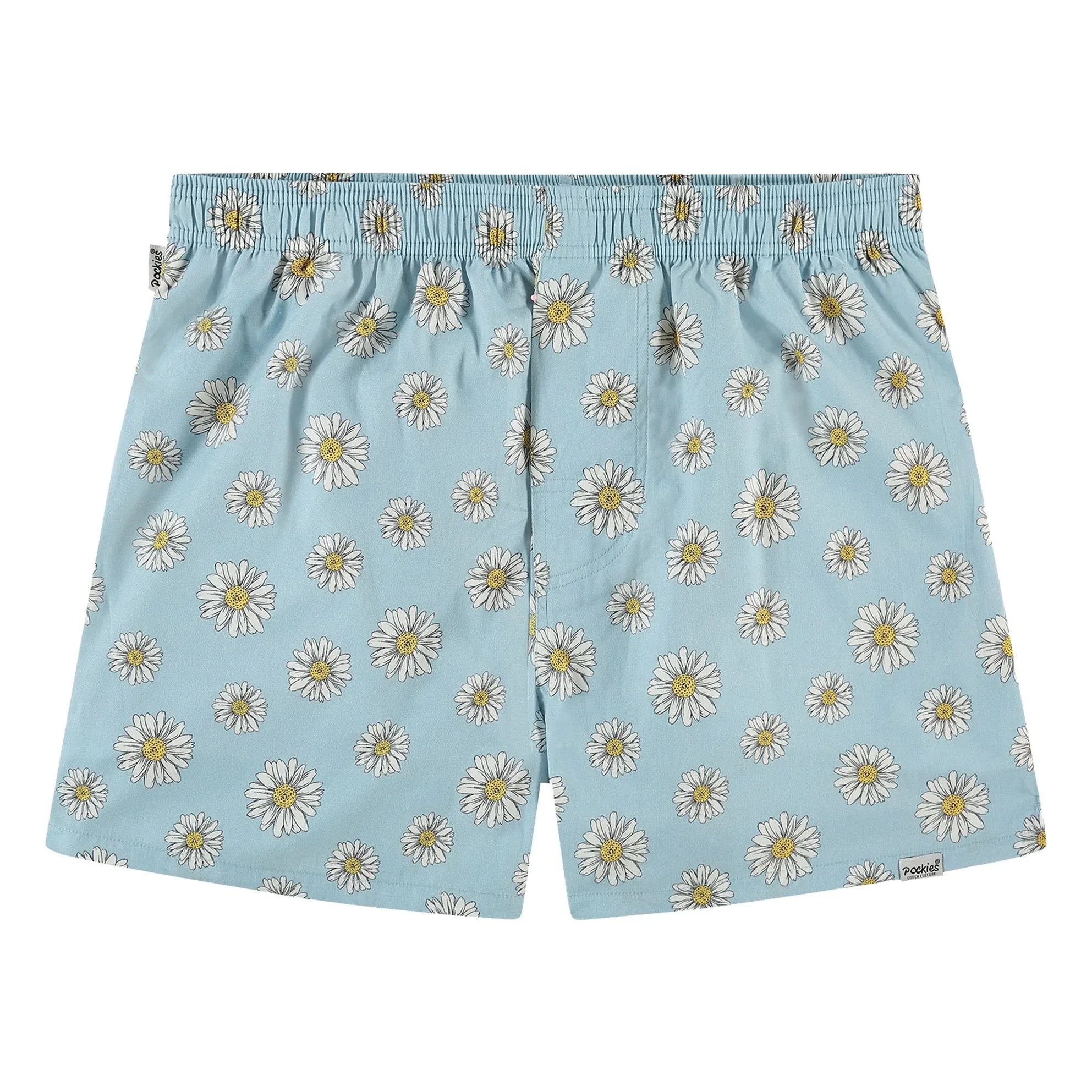 Pockies - Blue Floral boxer shorts | Blue