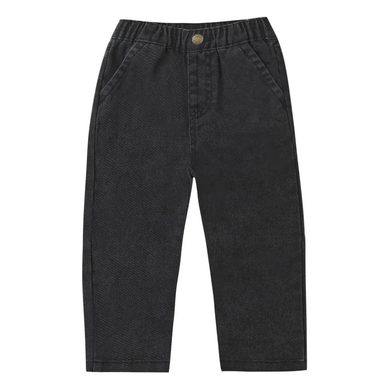 Rylee + Cru - Wide-leg Pants | Black Denim