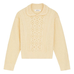 Skall Studio - Alexa Cotton Sweater | Pale Yellow