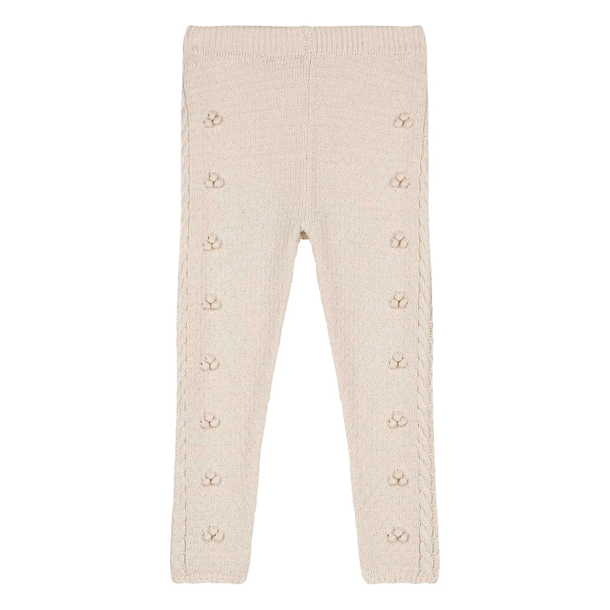 Louise Misha - Molda Ribbed Leggings | Cream