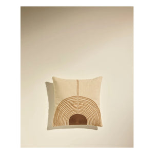Maison Sarah Lavoine - Mirage Embroidered Pillow | Havana
