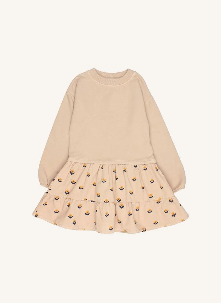 Búho - Naïf organic cotton dress | Pink