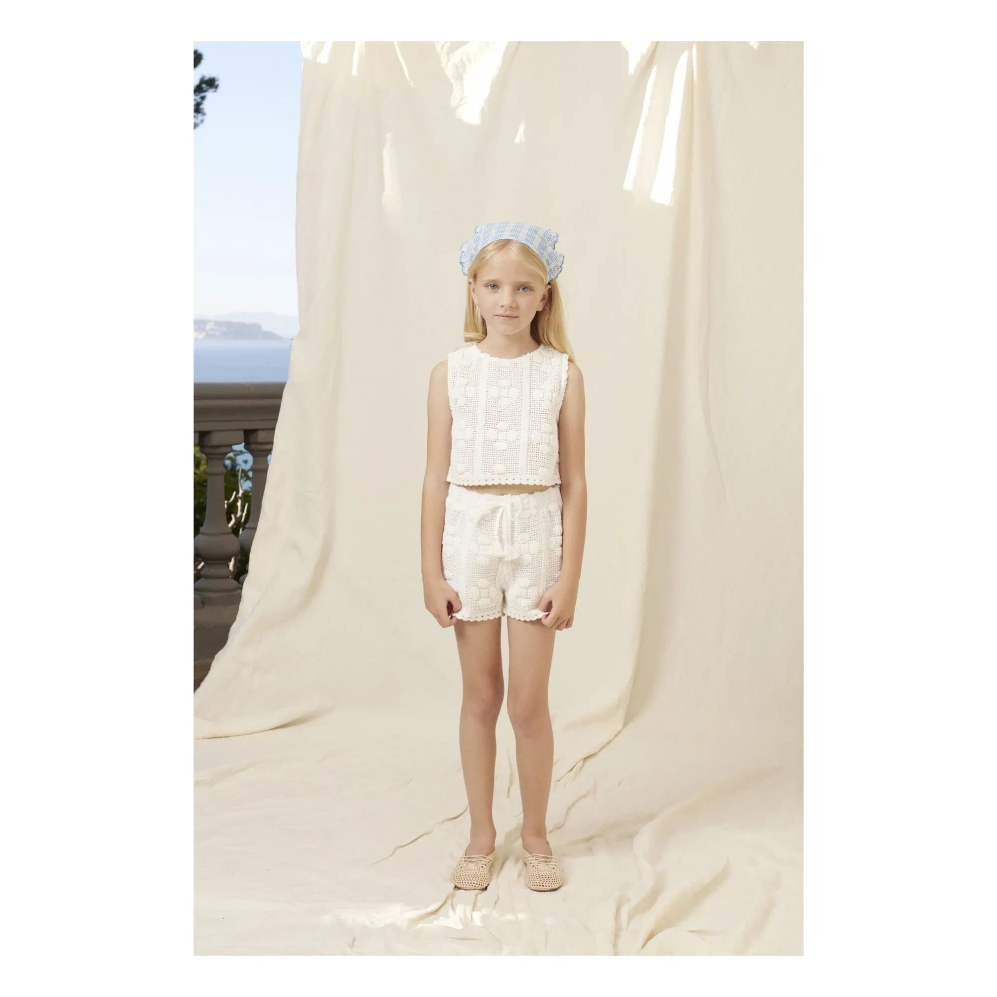 Bebe Organic - Crochet Top Inez | Ecru