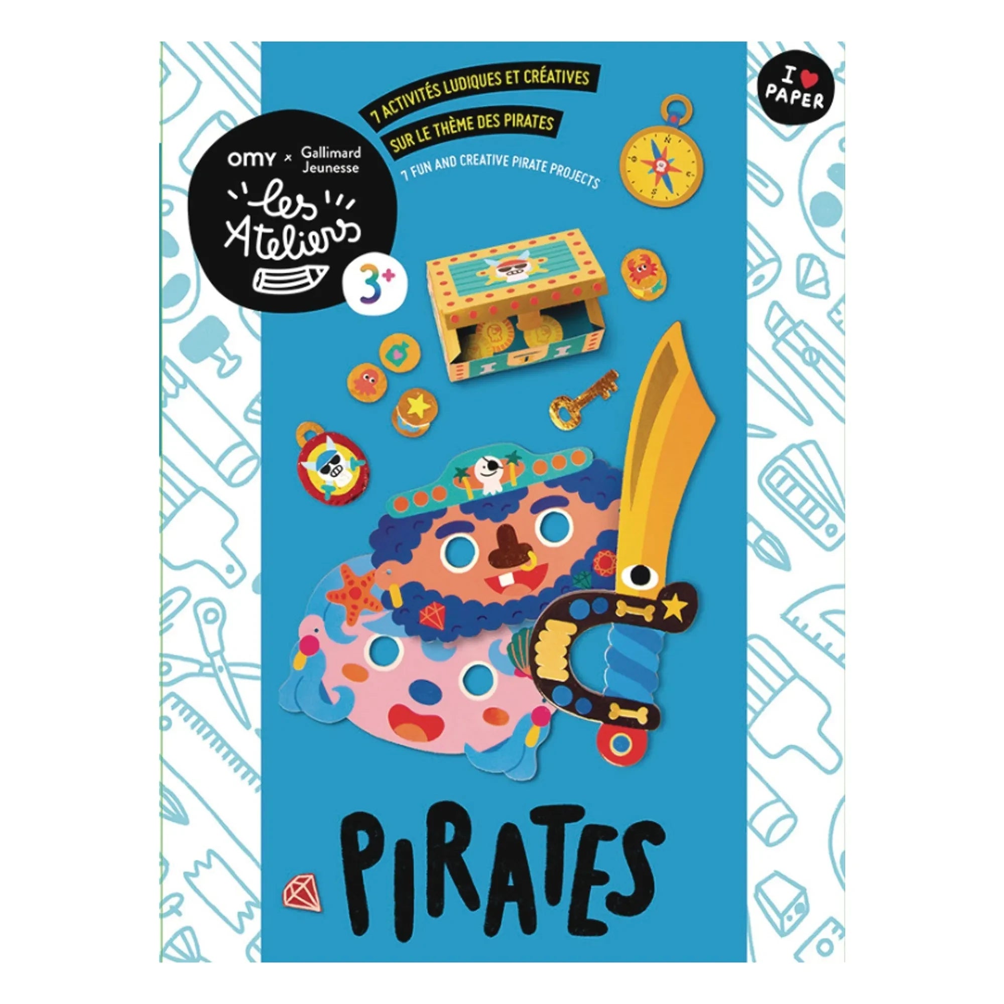 Omy x Gallimard Jeunesse - Pirate Multi-Activity Set