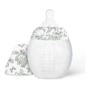 Elhée - Toile de Jouy Medical Silicone Bottles and Physiological Pacifiers - Elhée x Tartine et Chocolat | Gray