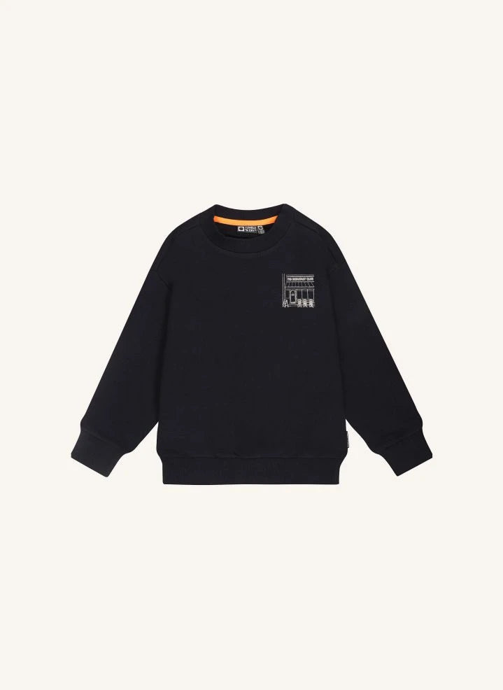 Tumble N'Dry - Keighley Organic Cotton Sweatshirt | Dark Blue