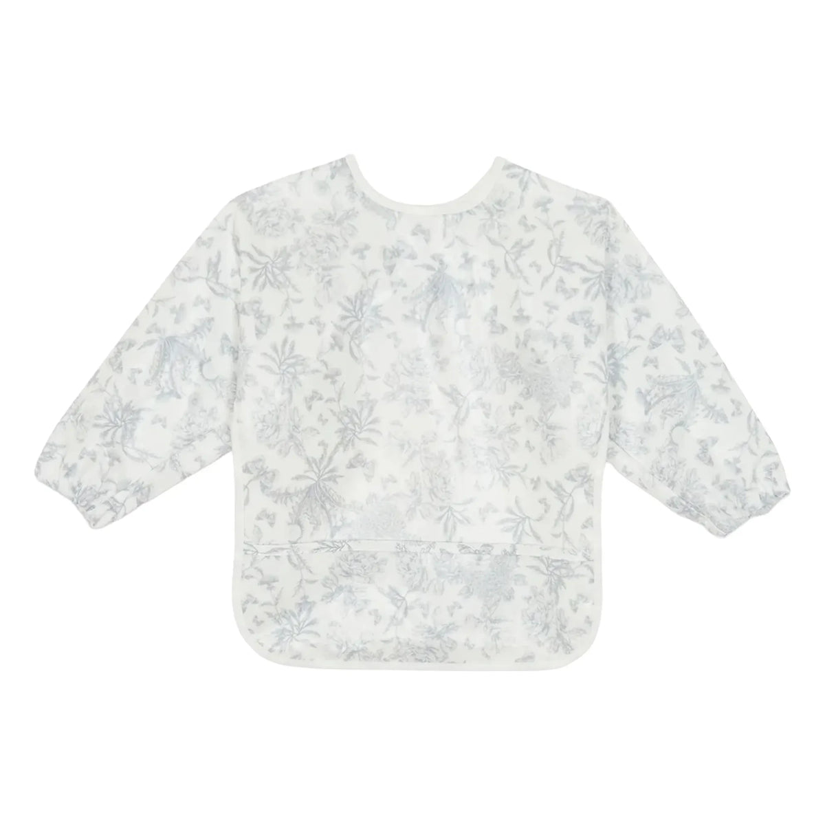 Tartine et Chocolat - Gingham-Patterned Sleeveless Bib | Gray