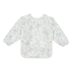 Tartine et Chocolat - Gingham-Patterned Sleeveless Bib | Gray
