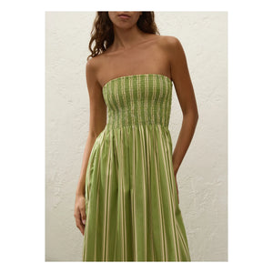 Faithfull the Brand - Jamie Striped Dress | Green