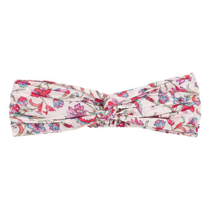 Louise Misha - Yuriria Organic Cotton Floral Hair Band | Cream