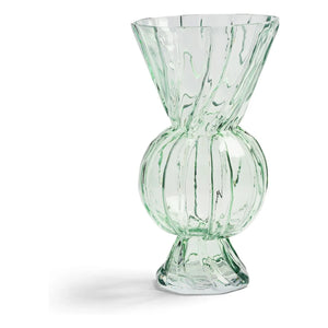 &Klevering - Rombic Glass Vase | Green