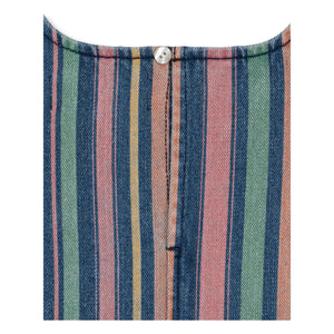 Konges Sløjd - Striped Organic Cotton Magot Dress | Blue