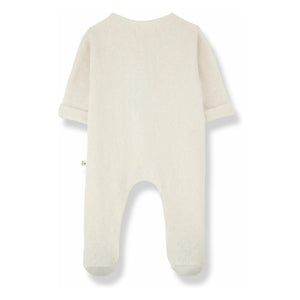 1+ in the Family - Gael Pajama Set | Ecru