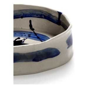 Serax - Sophia oval salad bowl, Marie Michielssen | Blue