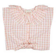 Louis Louise - April Vichy Blouse | Light Pink