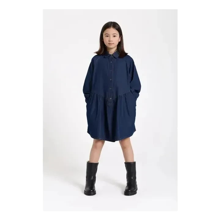 finger in the nose denim dress Finger in the Nose - Denim Shift Dress