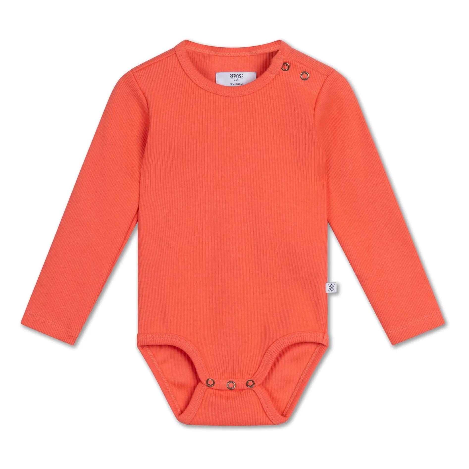 Repose AMS - Organic Cotton Bodysuit | Coral