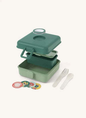 Monbento - Snacky Sandwich Box | Sage