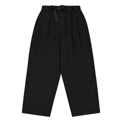 Kappy - Two Tuck Wide Pants | Black