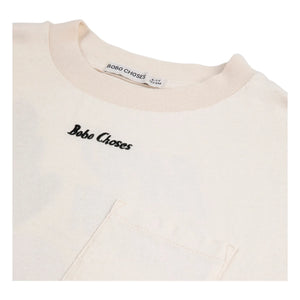 Bobo Choses - Rapid Radish Oversized Organic Cotton T-Shirt | White