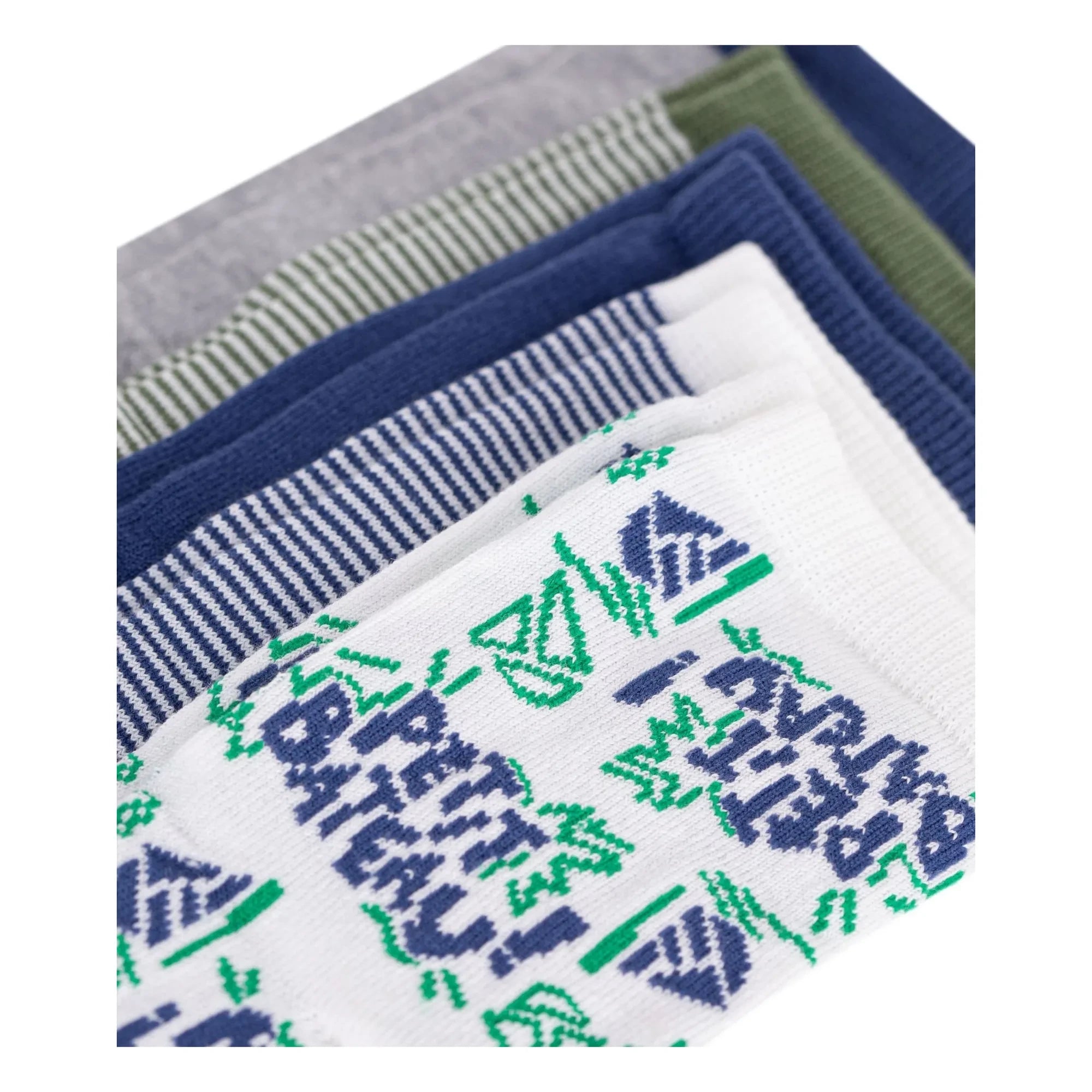 Petit Bateau - 5 pairs of Petit Bateau socks | Blue