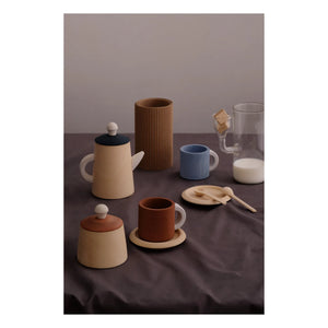 Raduga Grez - Wooden Tea Stool | Blue