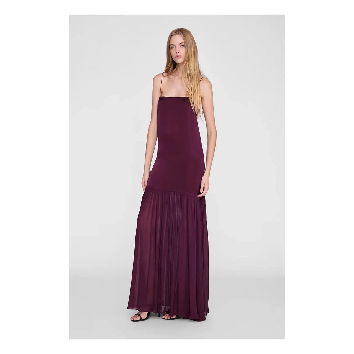 Anine Bing - Klementine Dress | Burgundy