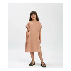 Matona - Linen Dress | Dust Pink