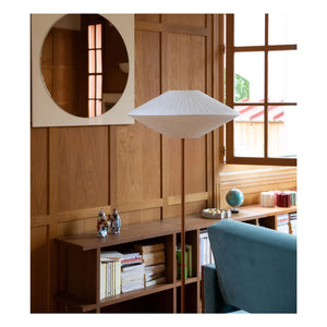 The Socialite Family - Brera Leather-Soled and Pleated Cotton Hat Lamp | Cognac