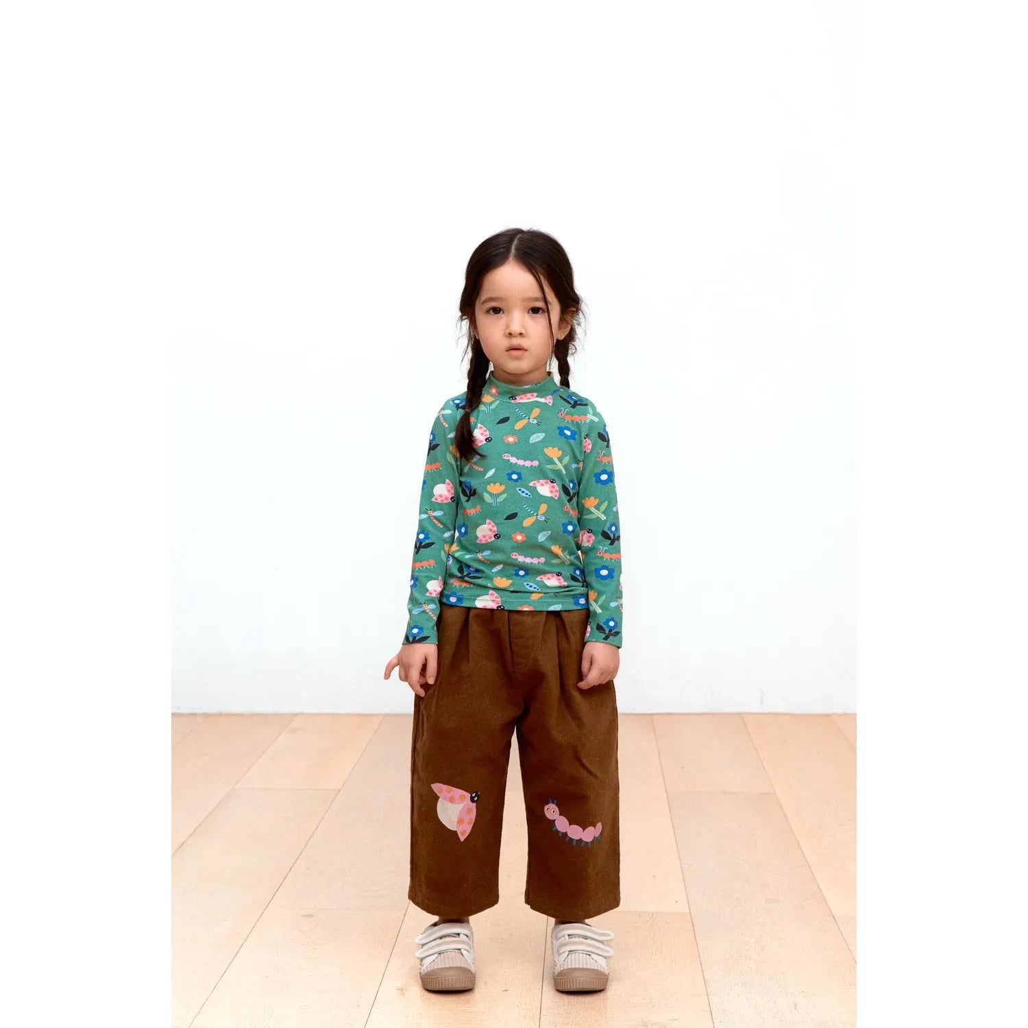 Petit Stella - Uğur Böceği Chino Pantolon | Kahverengi