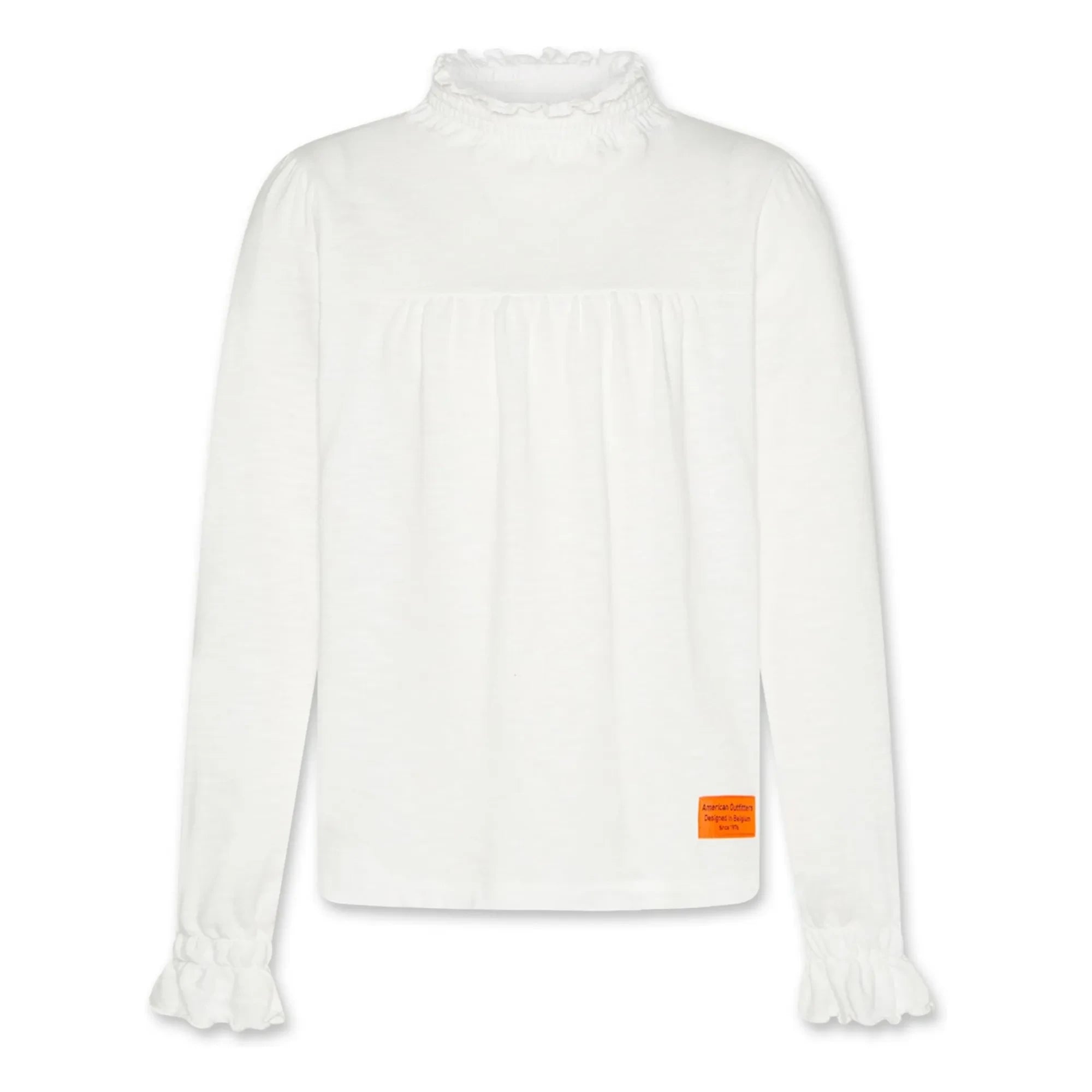 AO76 - Gwan Belgium Organic Cotton T-Shirt | White