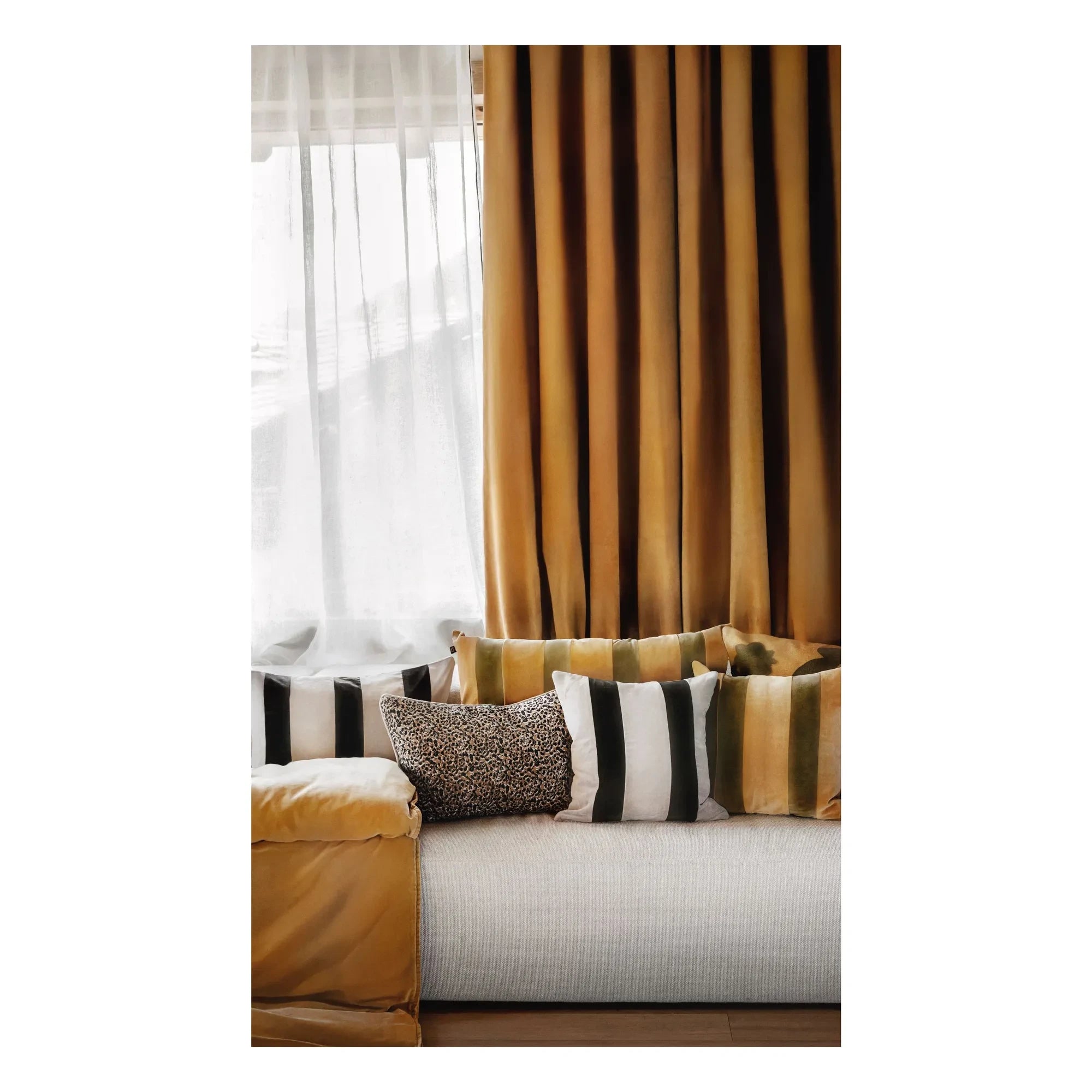 Haomy - Rio Velvet Pillowcase | Gold