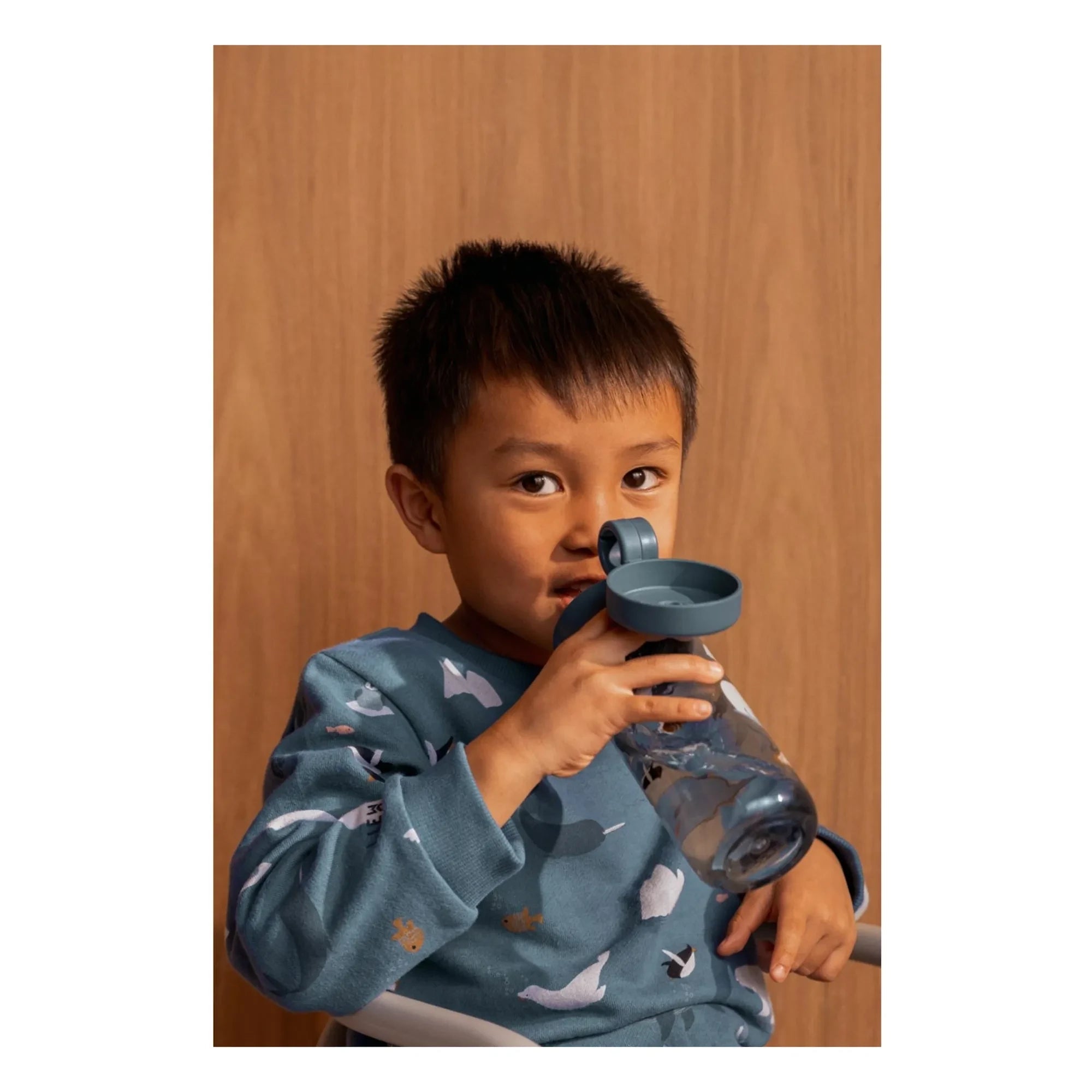 Liewood - Clemence Tritan Water Bottle - 350 ml | Arctic Sea/Ocean View