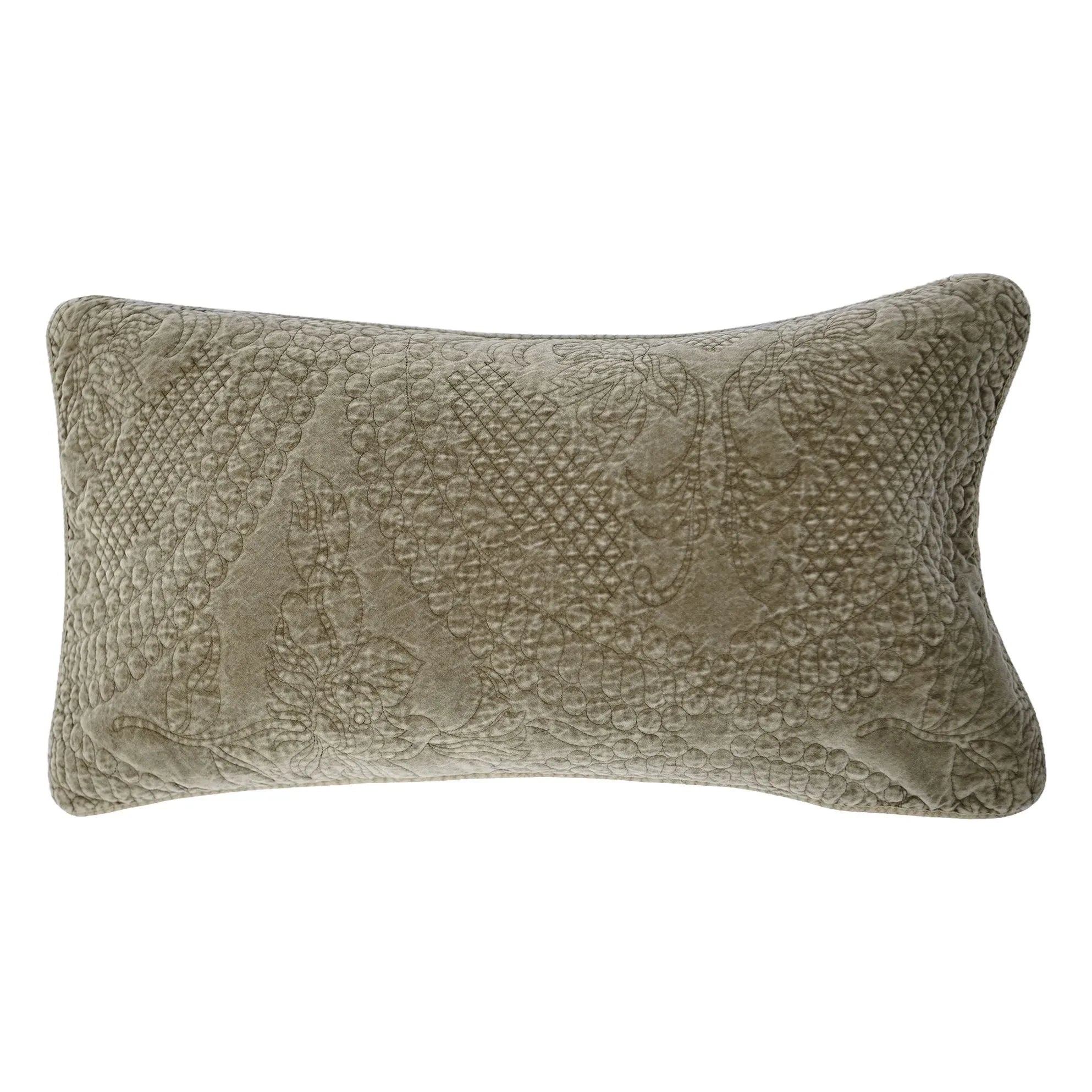 Olsson & Jensen - Suede Brown Velvet Pillow Cover