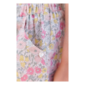 Tartine et Chocolat - Feston Liberty Romper | Yellow