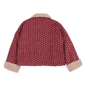 Búho - Cottage Fleuri Jacket | Burgundy