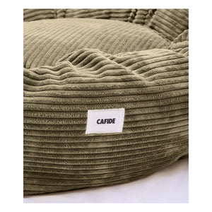 Cafide - Nuba Velvet Dog Bed | Green
