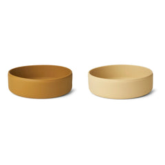 Liewood - Damina Silicone Bowls - Set of 2 | Caramel