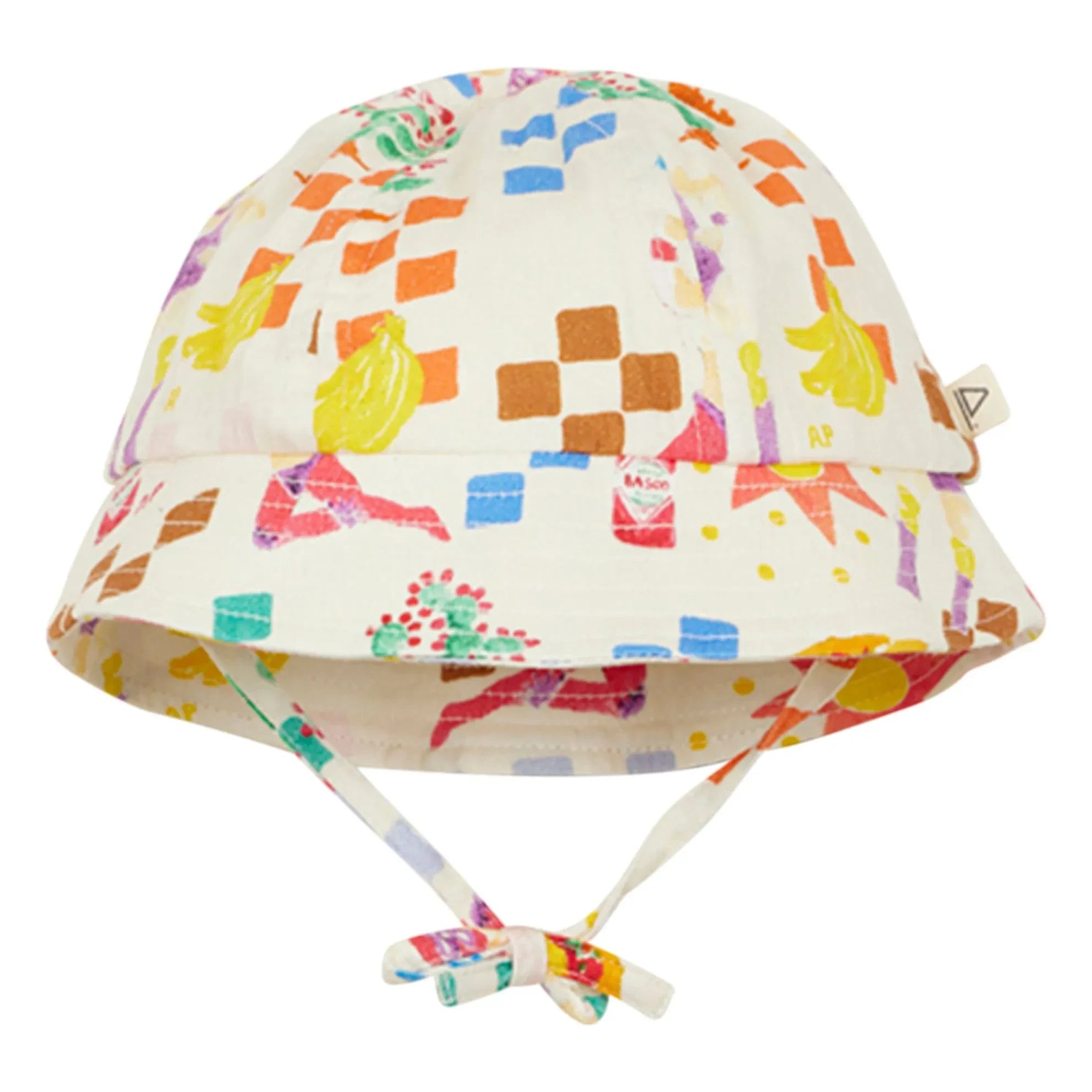 Arsène et Les Pipelettes - Poplin Sun Hat | Ecru