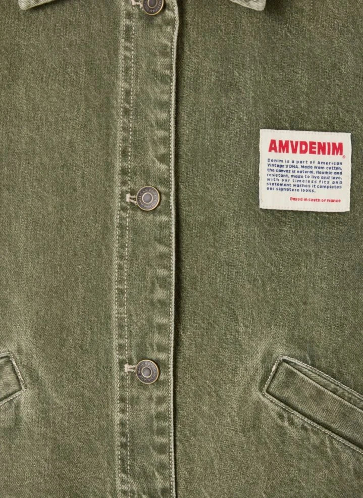 American Vintage - Uzatown Cotton Jacket | Olive