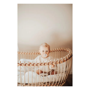 Bermbach Handcrafted - Lola Handmade Rattan Crib