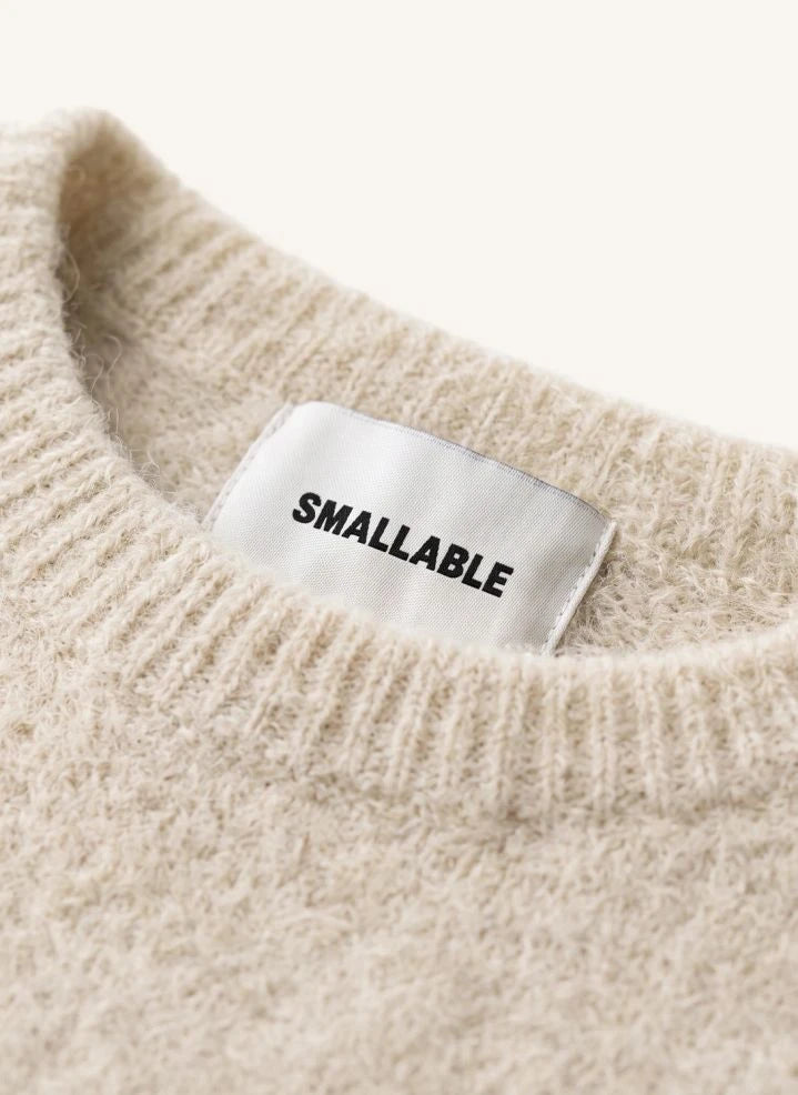 Smallable Woman - Bertille Alpaca Wool Sweater | Ecru