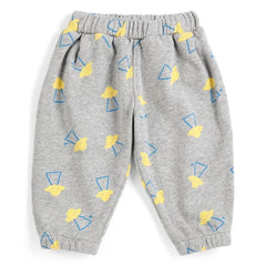 Bobo Choses - Jogger saucers Organic Cotton Baby | Speckled Grey