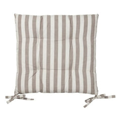 Broste Copenhagen - Marta Cotton Chair Cushion | Brown Vison