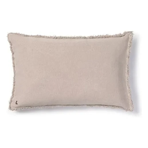 Lorena Canals - Stone Washed Rectangular Cushion | Pearl Gray