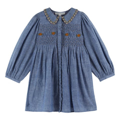 Emile et Ida - Blue smock dress